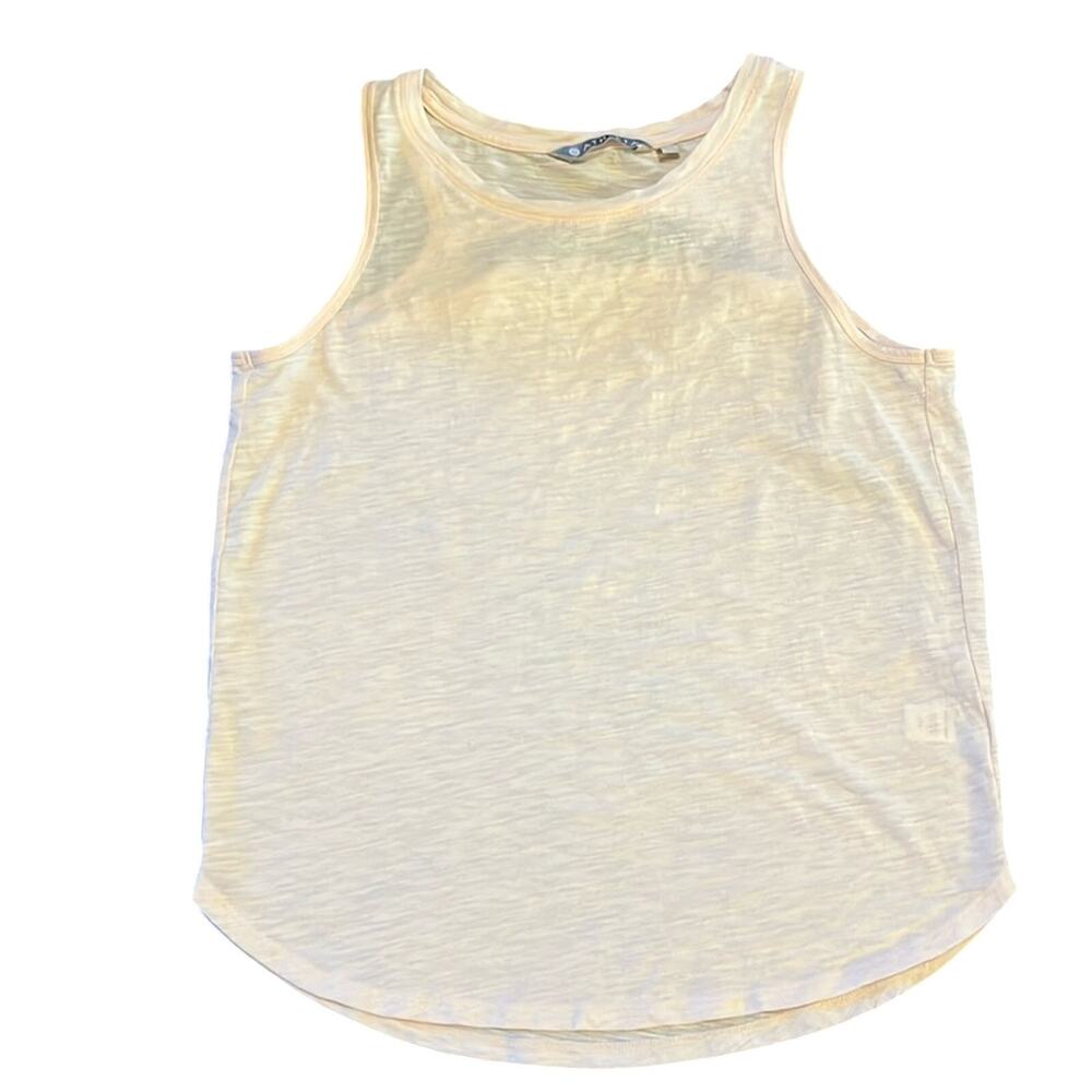Athleta Pale Pink Open Back Vent Tank Top XS Workout Running Yoga Gym Soft